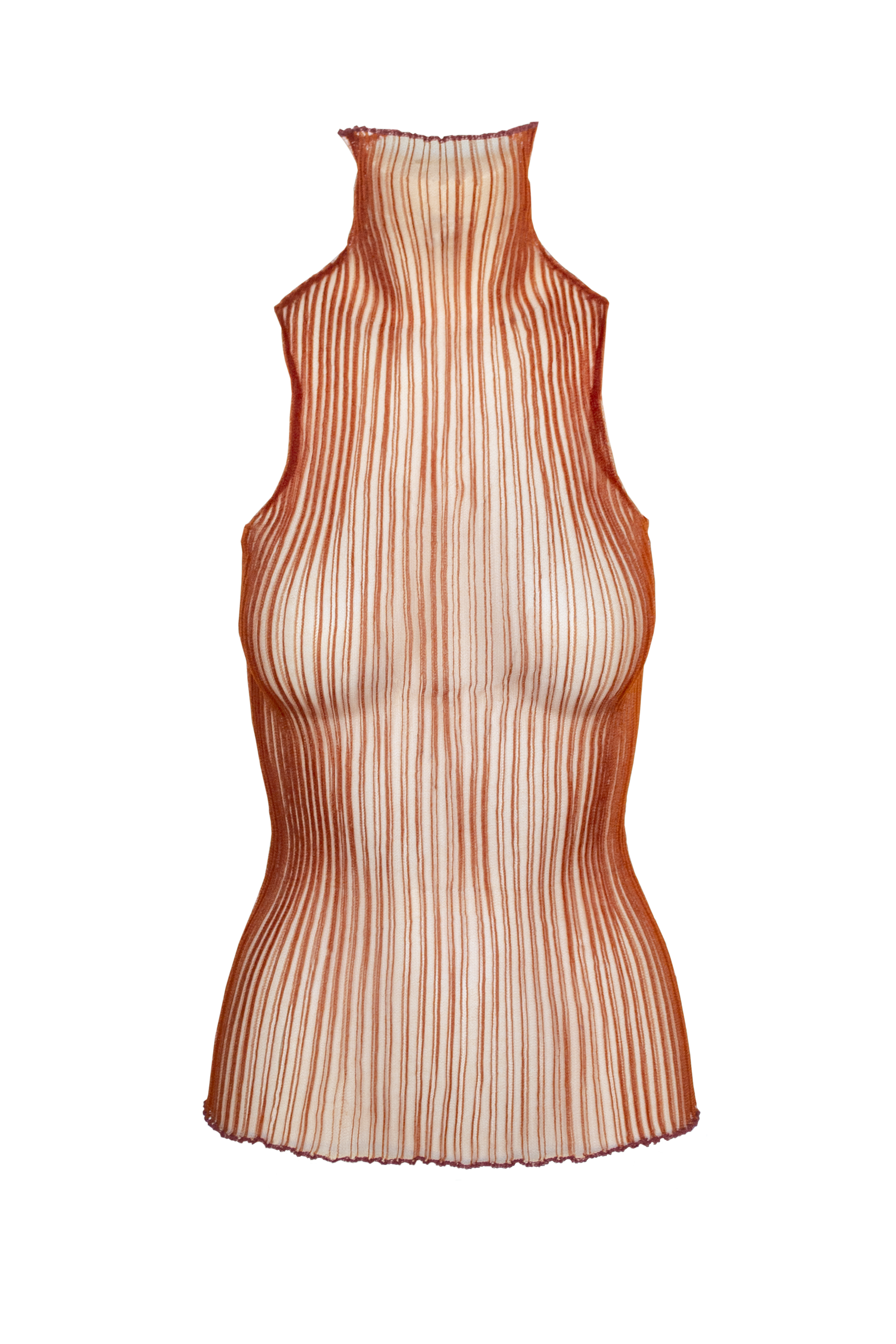 Sleeveless Modern Mist Turtleneck — Aisling Camps